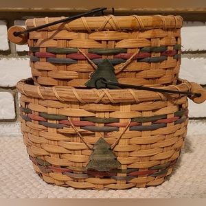 Set of 2 Christmas baskets